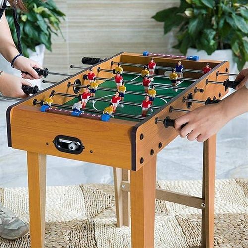 Table de jeu de football en bois pour enfants