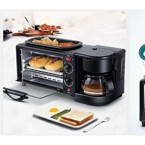 Mini Four électrique Multifonction 3 En 1 Pour Maison Et Bureau