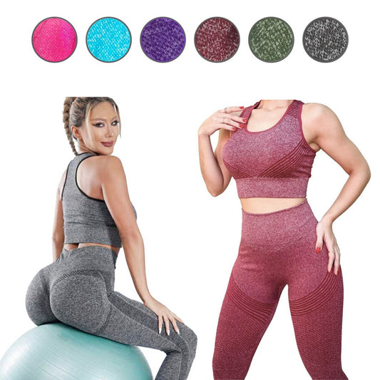 nsemble de fitness pour femme multicolore